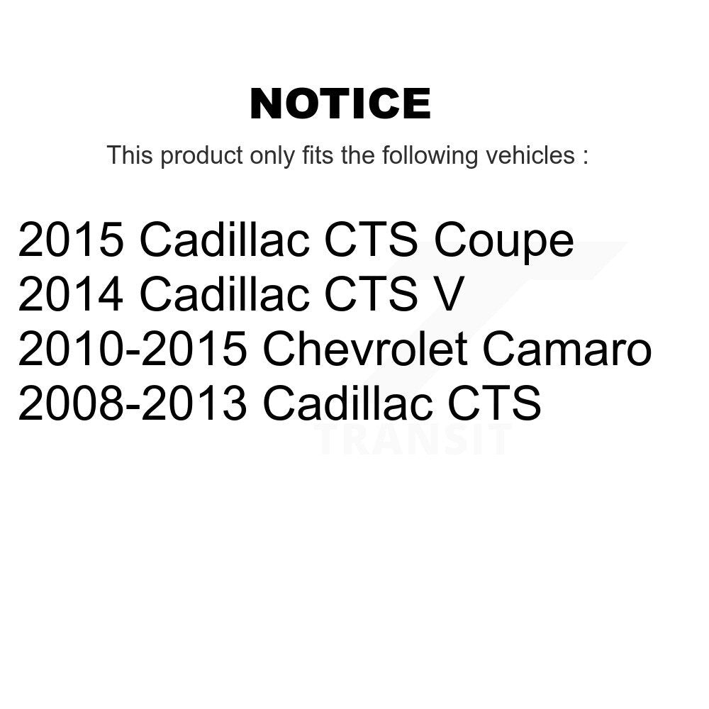 Sabot de frein de stationnement arrière pour Chevrolet Camaro Cadillac CTS NB-948B