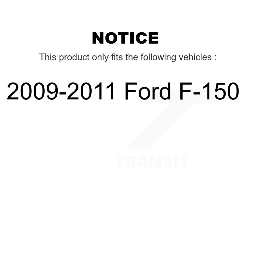 Sabot de frein de stationnement arrière pour Ford F-150 2009-2011 NB-961B