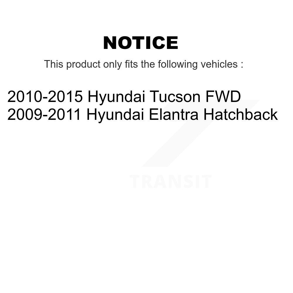 Sabot de frein de stationnement arrière pour Hyundai Tucson Elantra NB-964B