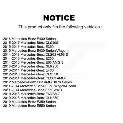 Sabot de frein de stationnement arrière, pour Mercedes-Benz GLK350 GLK250 E350 E550 E400 E250 E63
