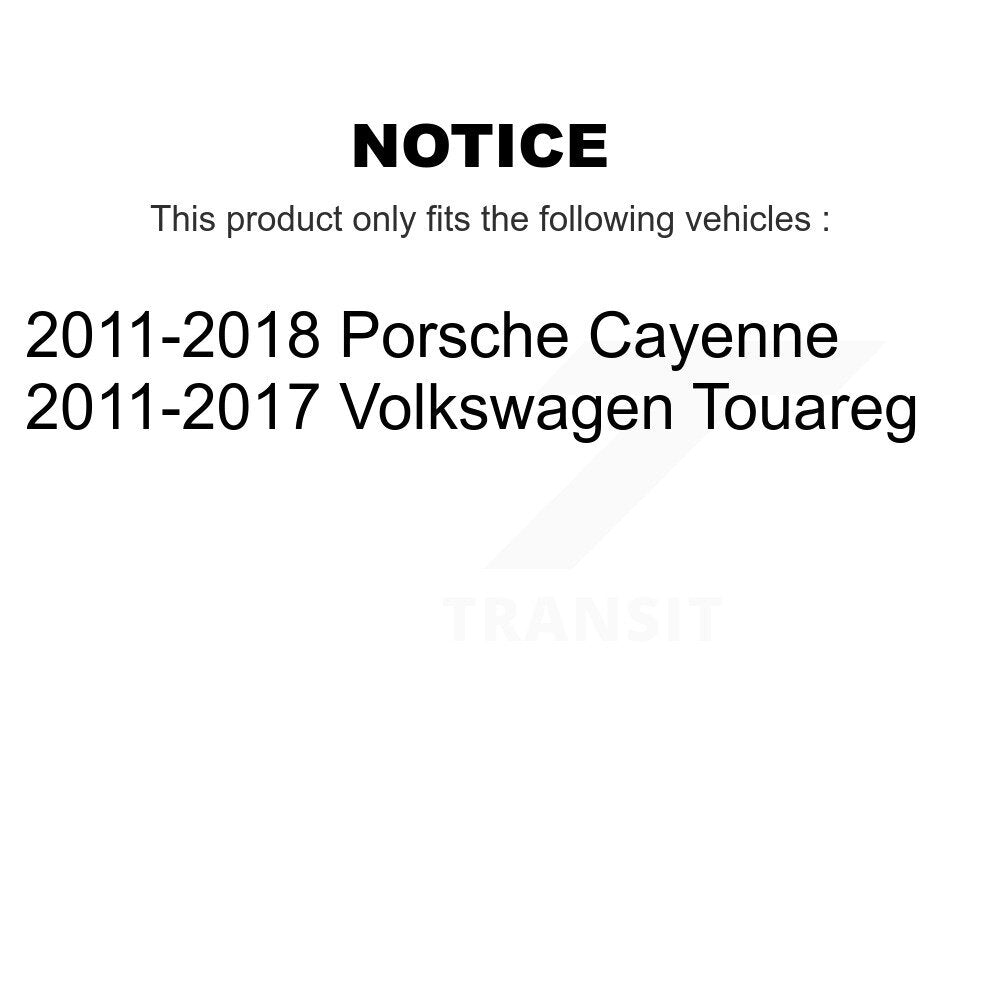 Sabot de frein de stationnement arrière pour Volkswagen Touareg Porsche Cayenne NB-987B