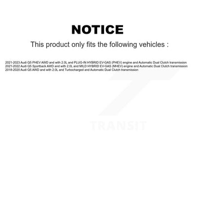 Arbre d'essieu CV avant pour Audi Q5 Sportback PHEV NCV-AD23054