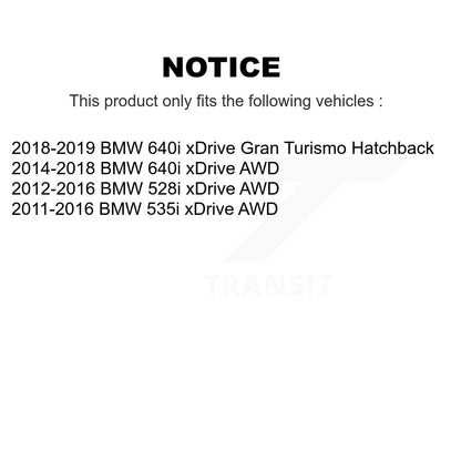 Arbre d'essieu CV avant droit, pour BMW 535i xDrive 528i 640i Gran Turismo NCV-BM2704