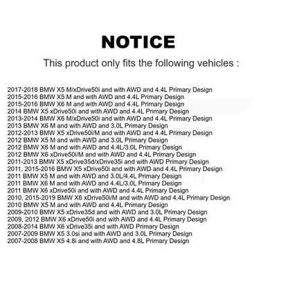 Arbre d'essieu CV avant gauche pour BMW X5 X6 conception primaire NCV-BM27540