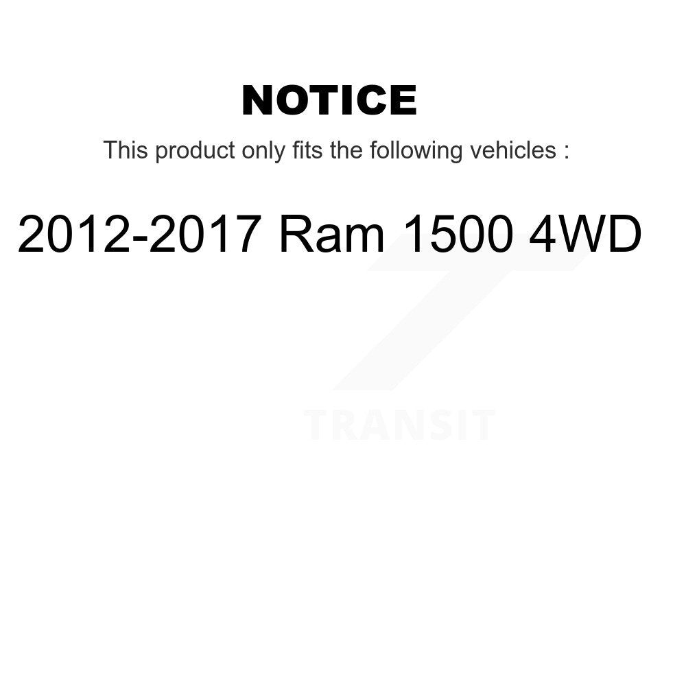 Arbre intermédiaire CV avant gauche pour Ram 2012-2017 1500 4WD NCV-CH12000