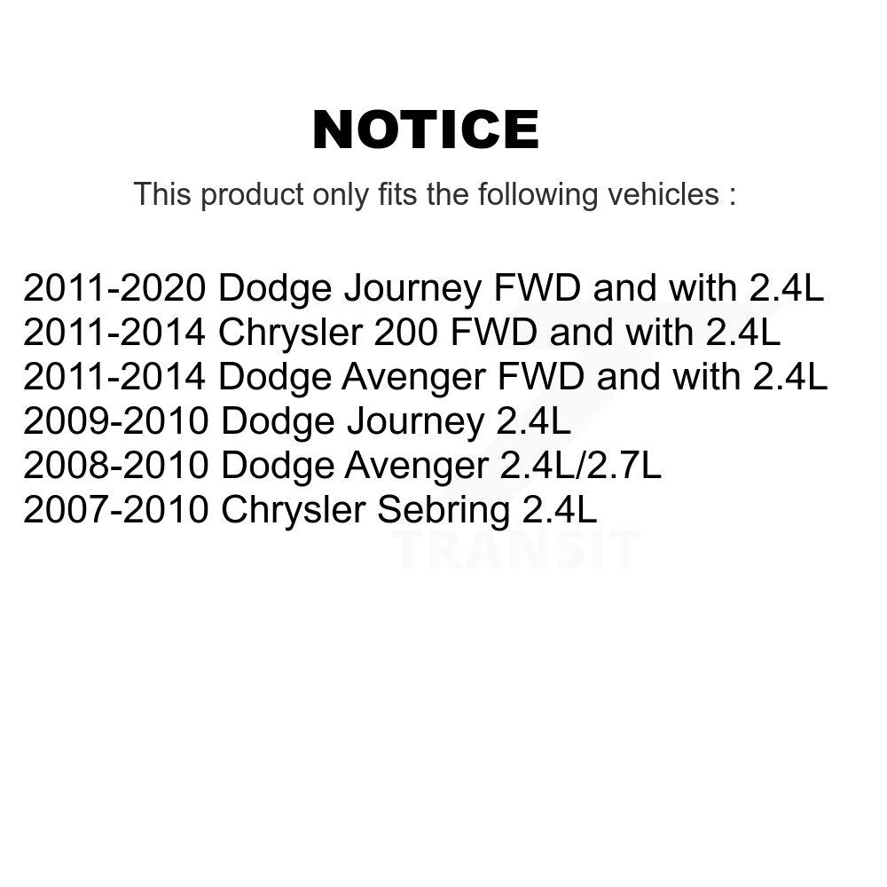 Arbre d'essieu CV avant gauche, pour Dodge Journey Chrysler 200 Avenger Sebring