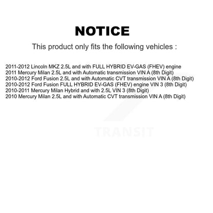 Arbre d'essieu CV avant droit, pour Ford Fusion Lincoln MKZ Mercury Milan NCV-FD11013