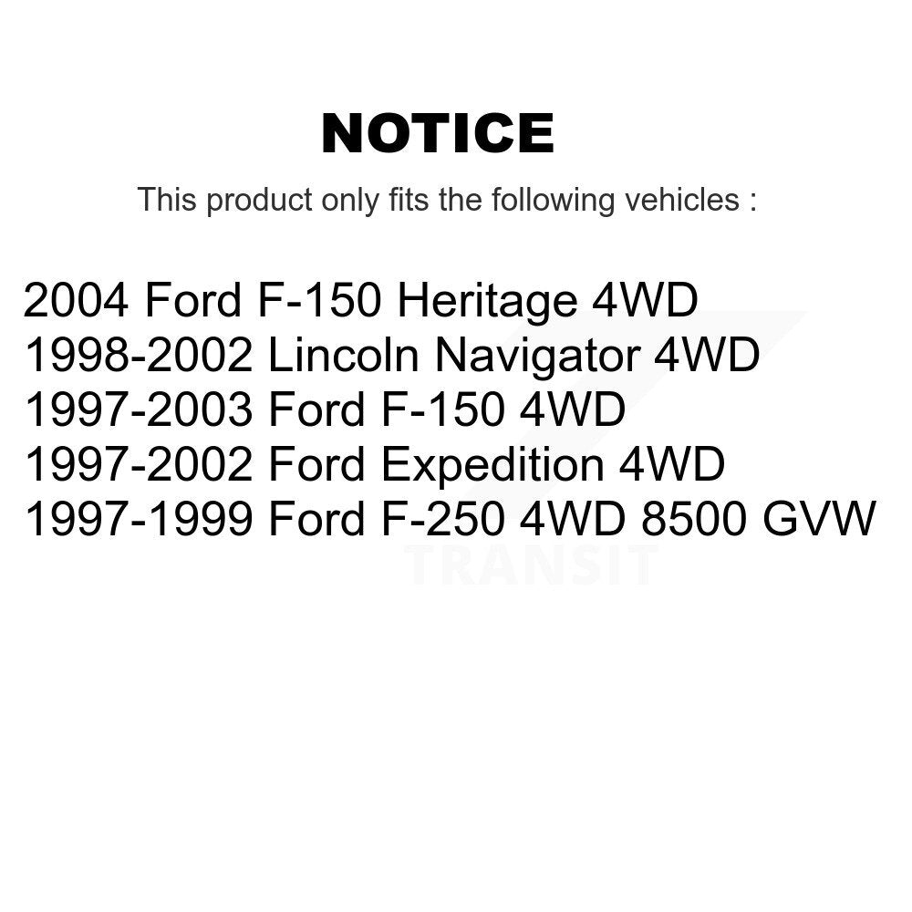Arbre d'essieu CV avant pour Ford F-150 Expedition F-250 Heritage Lincoln Navigator