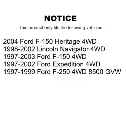 Arbre d'essieu CV avant pour Ford F-150 Expedition F-250 Heritage Lincoln Navigator