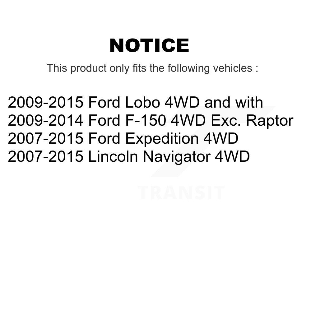 Arbre d'essieu CV avant droit, pour Ford F-150 Expedition Lincoln Navigator Lobo