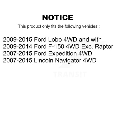 Arbre d'essieu CV avant droit, pour Ford F-150 Expedition Lincoln Navigator Lobo