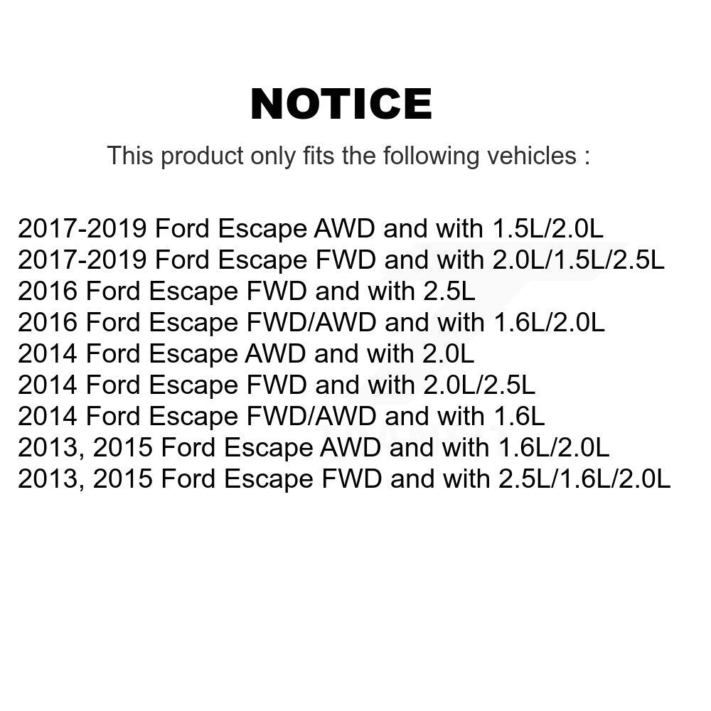 Arbre d'essieu CV avant gauche pour Ford Escape NCV-FD11164