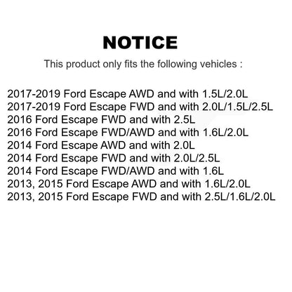 Arbre d'essieu CV avant gauche pour Ford Escape NCV-FD11164