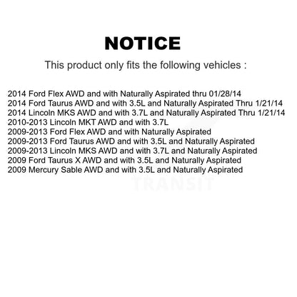 Arbre d'essieu CV avant droit, pour Ford Flex Taurus Lincoln MKS MKT X Mercury Sable