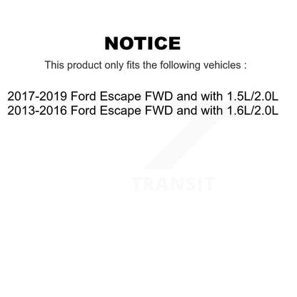 Arbre d'essieu CV avant droit pour Ford Escape NCV-FD11210