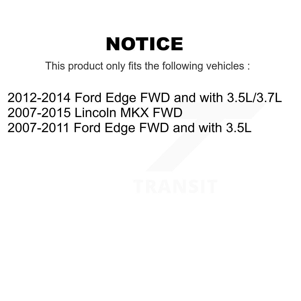 Arbre d'essieu CV avant droit pour Ford Edge Lincoln MKX NCV-FD11509