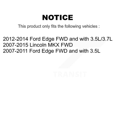Arbre d'essieu CV avant droit pour Ford Edge Lincoln MKX NCV-FD11509
