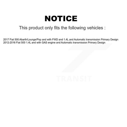 Arbre d'essieu CV avant gauche pour Fiat 500, conception primaire NCV-FI76001