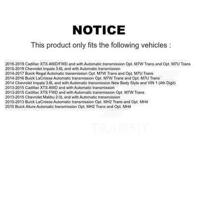 Arbre d'essieu CV avant gauche, pour Chevrolet Malibu Impala Buick crosse Cadillac XT