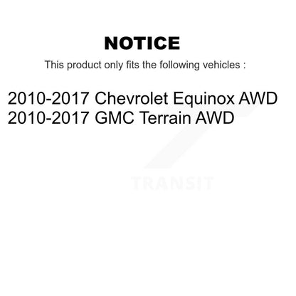 Arbre d'essieu CV arrière gauche pour Chevrolet Equinox GMC Terrain AWD 2010-2017
