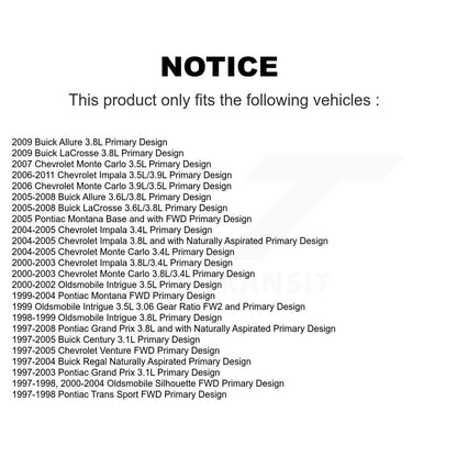 Arbre d'essieu CV avant droit, pour Chevrolet Impala Buick Pontiac Grand Prix LaCross