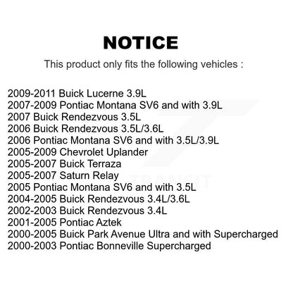 Arbre d'essieu CV avant gauche, pour Pontiac Montana Chevrolet Uplander Buick rendez-vous