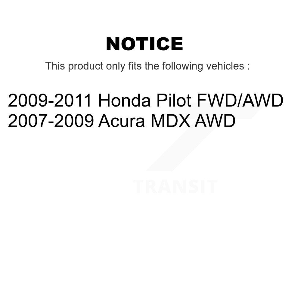 Arbre d'essieu CV avant droit pour Acura MDX Honda Pilot NCV-HO21553