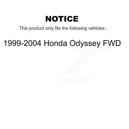 Arbre d'essieu CV avant gauche pour Honda Odyssey FWD 1999-2004 NCV-HO36547