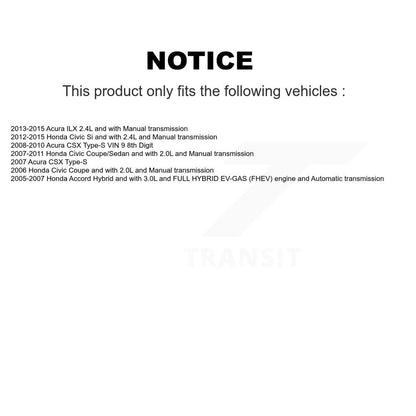 Arbre d'essieu CV avant gauche, pour Honda Civic Accord Acura CSX ILX NCV-HO36579
