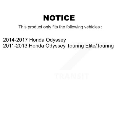 Arbre d'essieu CV avant droit pour Honda Odyssey NCV-HO36603