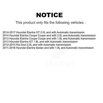 Arbre d'essieu CV avant droit, pour Hyundai Elantra GT Kia Soul Coupé NCV-HY37012