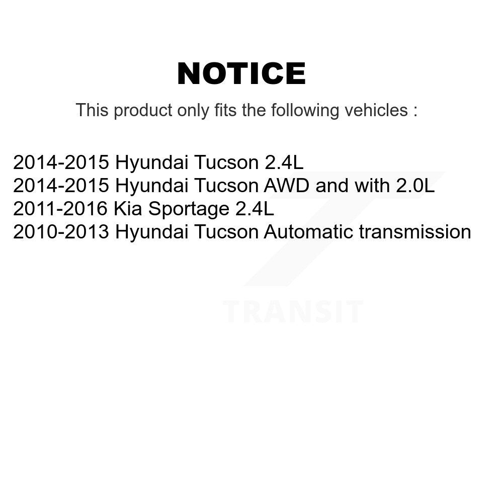 Arbre d'essieu CV avant gauche pour Hyundai Tucson Kia Sportage NCV-HY75058