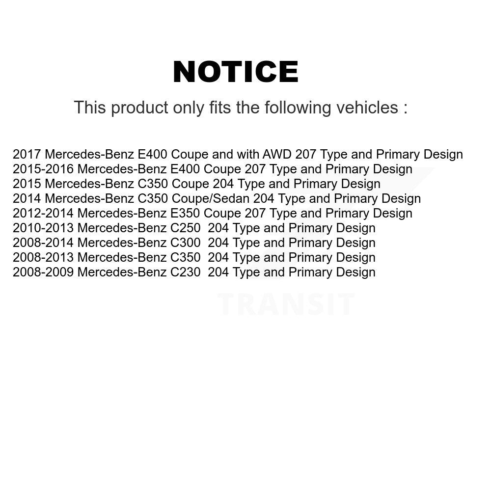 Arbre d'essieu CV avant droit, pour Mercedes-Benz C300 C350 C250 E350 E400 C230