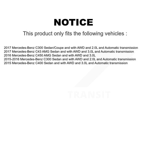 Arbre d'essieu CV avant droit pour Mercedes-Benz C300 C43 AMG C400 C450 NCV-MB48053