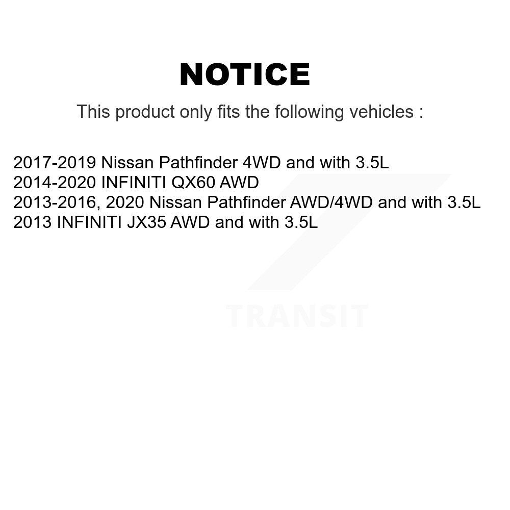 Arbre d'essieu CV arrière pour Nissan Pathfinder INFINITI QX60 JX35 NCV-NI53122