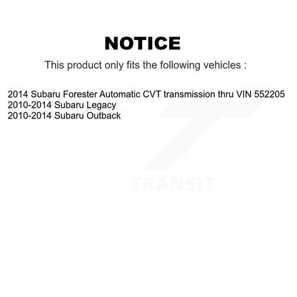 Arbre d'essieu CV avant pour Subaru Outback Forester Legacy NCV-SB66009