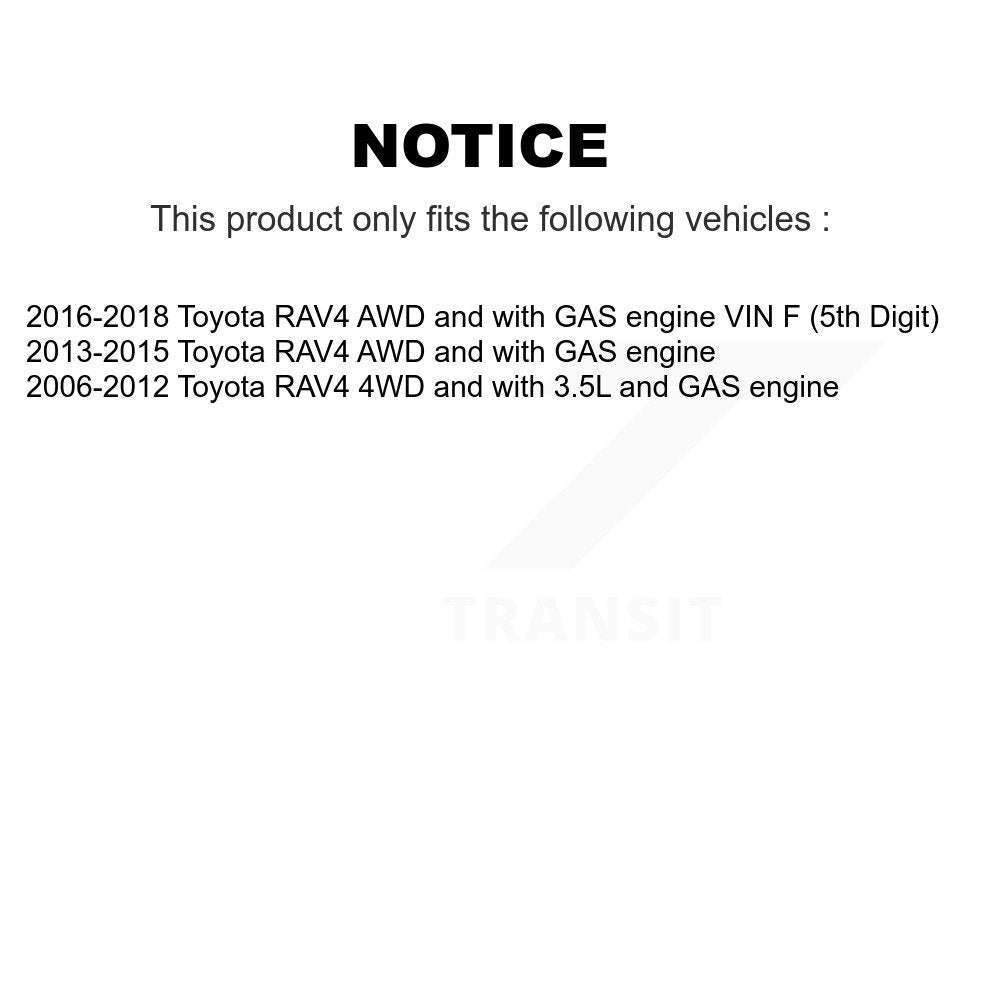 Arbre d'essieu CV avant droit pour Toyota RAV4 NCV-TO69009