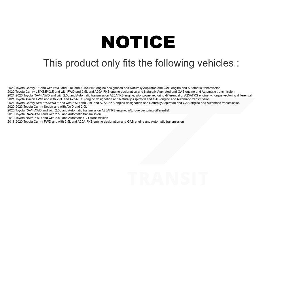 Arbre d'essieu CV avant gauche pour Toyota RAV4 Camry Avalon NCV-TO69122