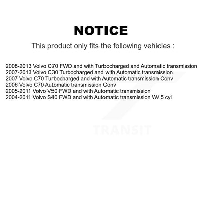 Arbre d'essieu CV avant droit pour Volvo S40 C30 V50 C70 NCV-VO73550