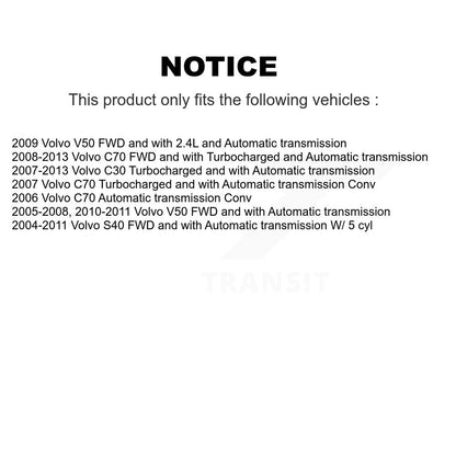 Arbre d'essieu CV avant gauche pour Volvo S40 C30 V50 C70 NCV-VO73555