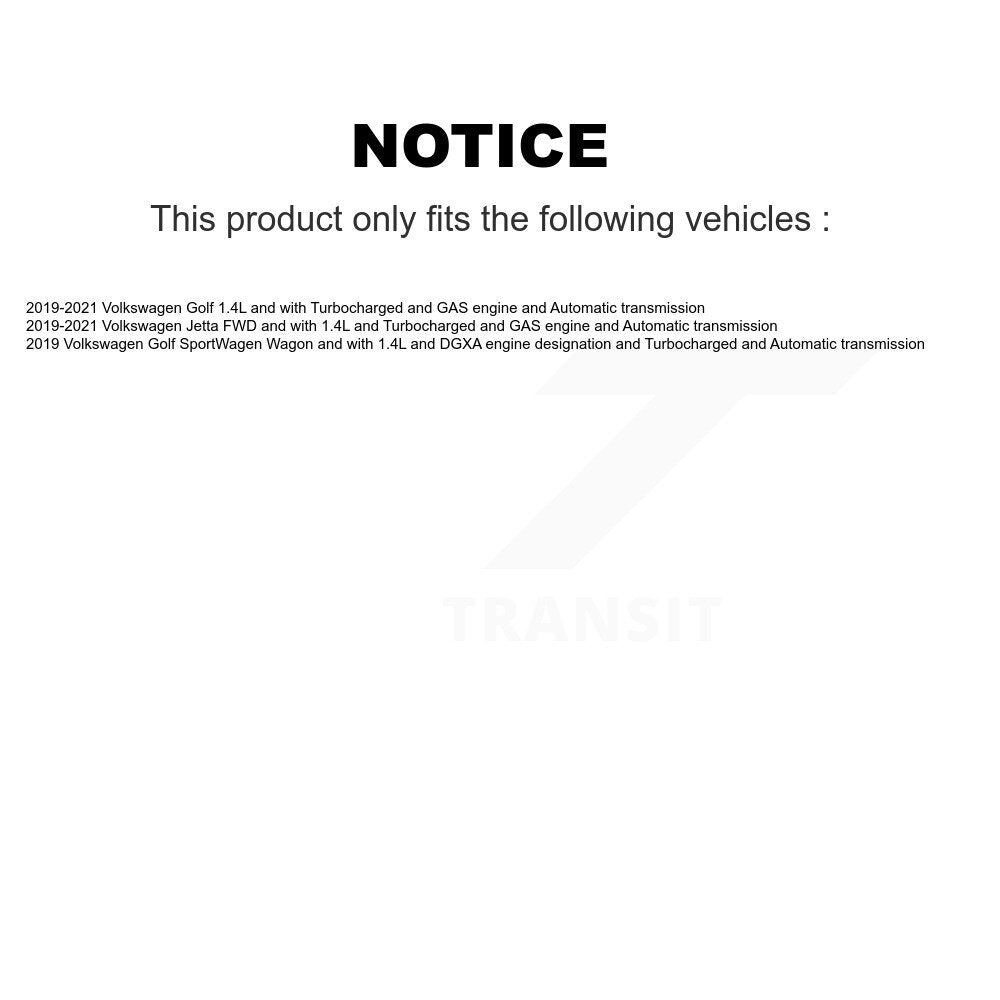 Arbre d'essieu CV avant droit pour Volkswagen Jetta Golf SportWagen NCV-VW86002