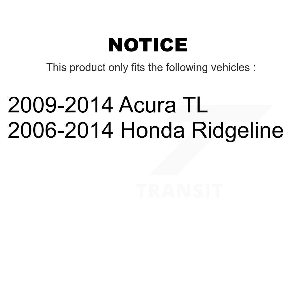Plaquettes de frein à disque arrière en céramique, pour Honda Ridgeline Acura TL NWF-PRC1103