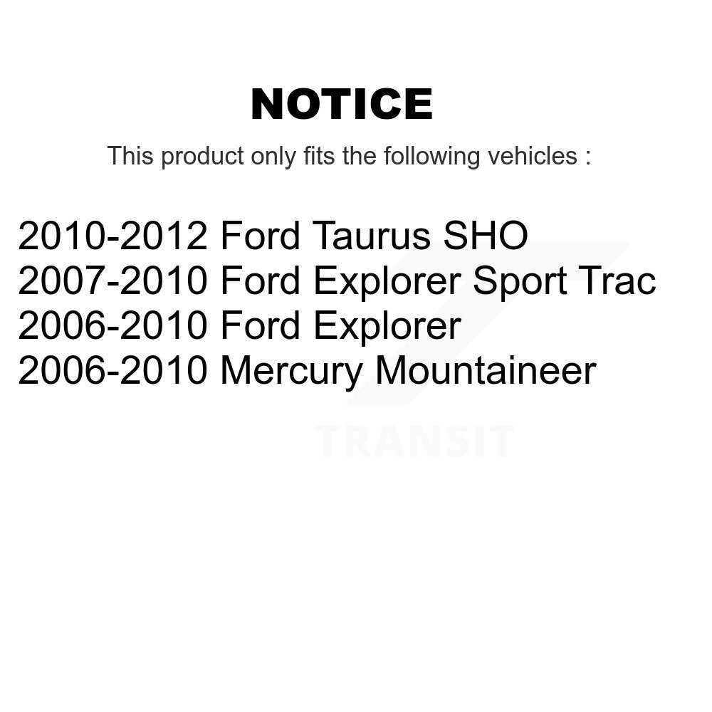 Plaquettes de frein à disque avant en céramique, pour Ford Explorer Sport Trac Taurus Mercury