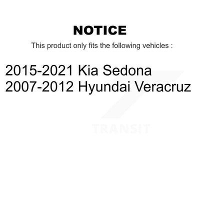 Plaquettes de frein à disque en céramique arrière, pour Kia Sedona Hyundai Veracruz NWF-PRC1302
