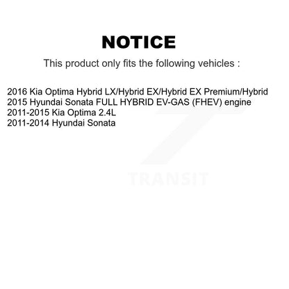 Plaquettes de frein à disque avant en céramique, pour Hyundai Sonata Kia Optima NWF-PRC1444