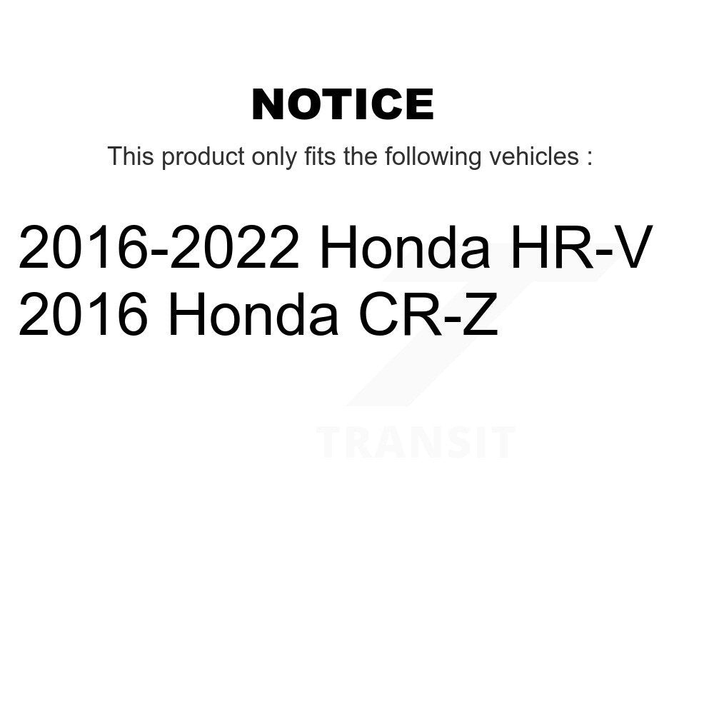 Plaquettes de frein à disque arrière en céramique pour Honda HR-V CR-Z NWF-PRC1841