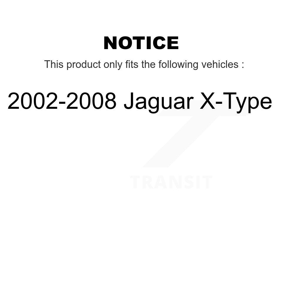 Plaquettes de frein à disque avant en céramique pour Jaguar X-Type 2002-2008 NWF-PRC910