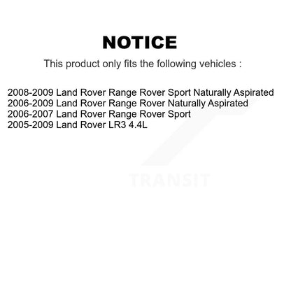 Plaquettes de frein à disque semi-métalliques avant pour Land Rover LR3 Range Sport NWF-PRM1098
