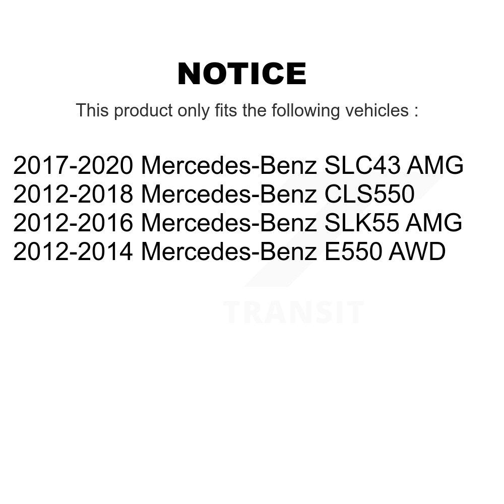 Plaquettes de frein à disque semi-métalliques avant pour Mercedes-Benz CLS550 E550 PPF-D1634