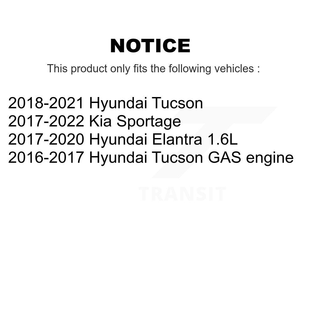 Plaquettes de frein à disque semi-métalliques avant, pour Hyundai Elantra Tucson Kia Sportage